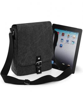 Quadra Vintage Canvas iPad/Tablet Reporter 