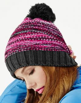 Beechfield Slalom Border Beanie 