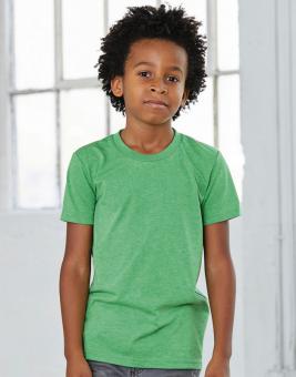 Bella Youth Triblend Jersey Kurzarm T-Shirt 