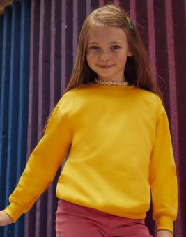 Fruit of the Loom Kinder Set-In Sweatshirt 