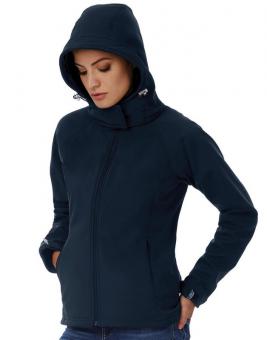 B&C Damen Kapuzen-Softshell 