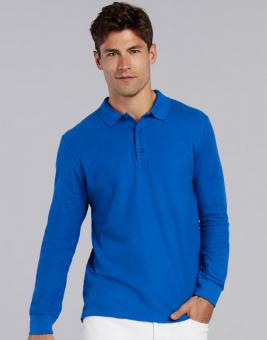 Gildan Premium Cotton Adult Double Piqué Polo Langarm 