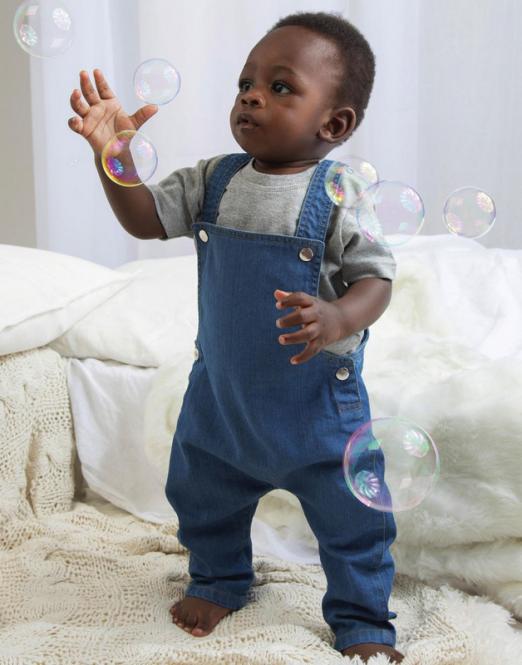 BabyBugz Baby Rocks Denim Dungarees 