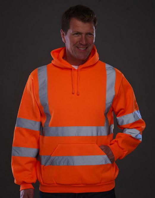 Yoko Hi-Vis Kapuzen-Sweatshirt 