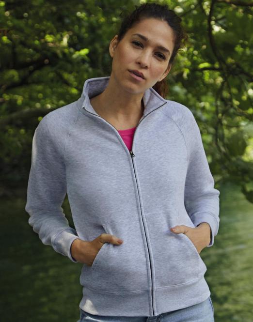 Fruit of the Loom Lady-Fit Sweat-Jacke 