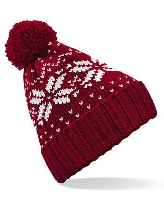 Beechfield Kinder Fair Isle Beanie 