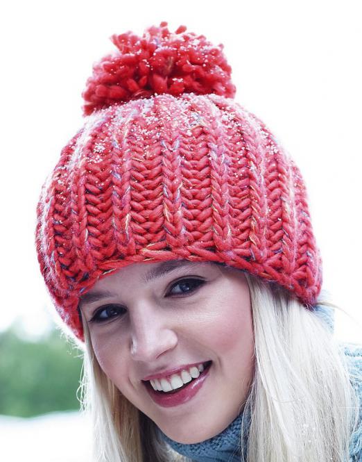 Beechfield Aurora Pom Pom Beanie 