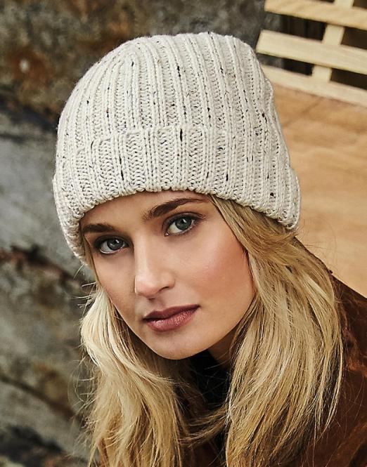 Beechfield Rustic Fleck Beanie 