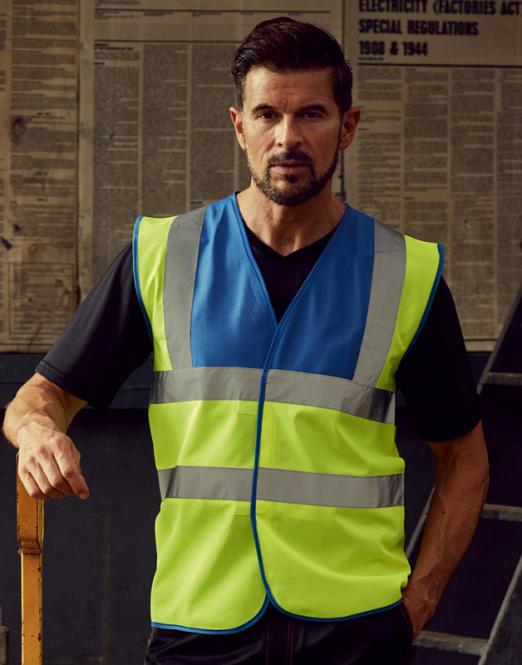 Yoko Hi Vis 2 Band & Brace Waistcoat 