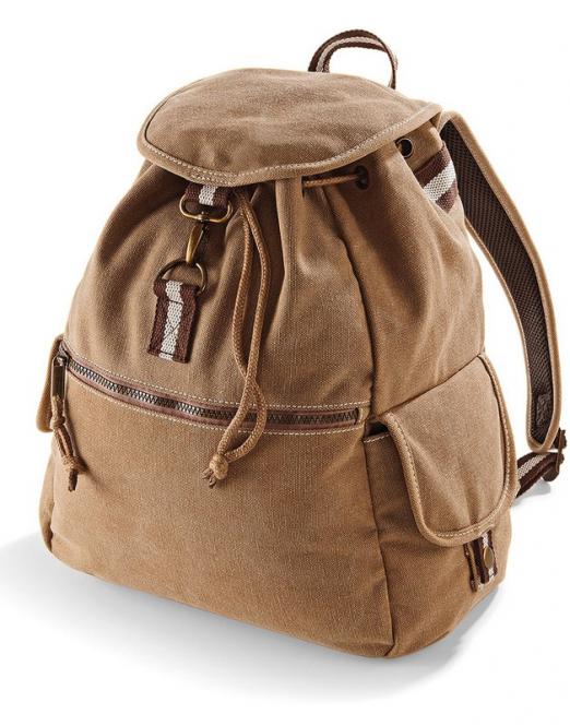 Quadra Desert Canvas Rucksack 