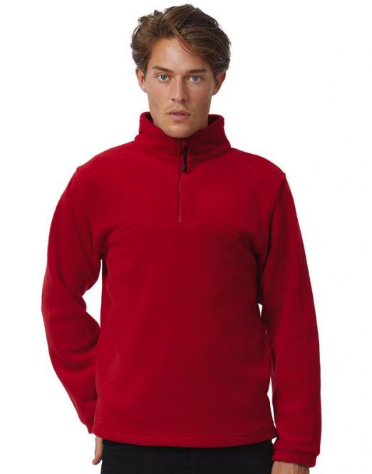 B&C 1/4 Zip Fleece Jacke Top 