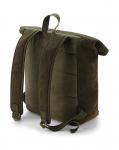 Quadra Heritage Waxed Canvas Rucksack 