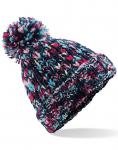 Beechfield Twister Chunky Pom Pom Beanie 