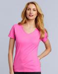 Gildan Premium Cotton Damen V-Ausschnitt T-Shirt 