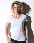 Nakedshirt Emily - Viscose-Cotton Rolled Up Raglan T-Shirt 