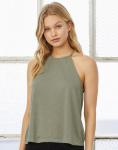 Bella Damen Flowy High Neck Tank 