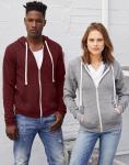 Bella Unisex Triblend Kapuzen-Sweatshirt mit Zip 