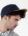 Beechfield Suede Peak 5 Panel Basecap 