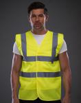 Yoko Hi-Vis Open Mesh Waistcoat 