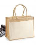 Westford Mill Cotton Pocket Jute Shopper 