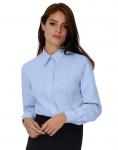 B&C Oxford Bluse Langarm 