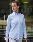 Russell Collection Damen Langarm Ultimate Stretch-Bluse 