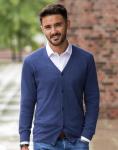 Russell Europe Herren V-Neck Knitted Cardigan 